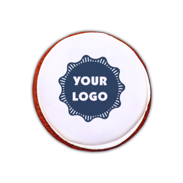 Custom Design - Printed Icing Circle - XSmall - On Cookie