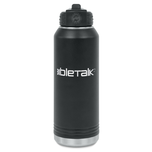 Custom Logo Water Bottle - Laser Engraved