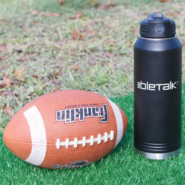 Custom Design - Laser Engraved Water Bottles - In Context