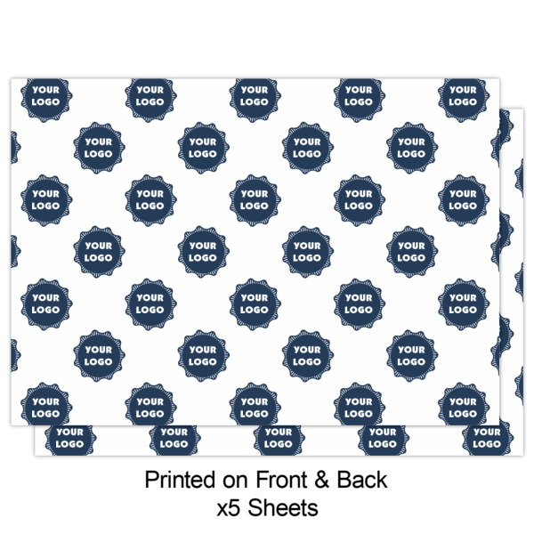 Custom Design - Wrapping Paper Sheet - Double Sided - Front