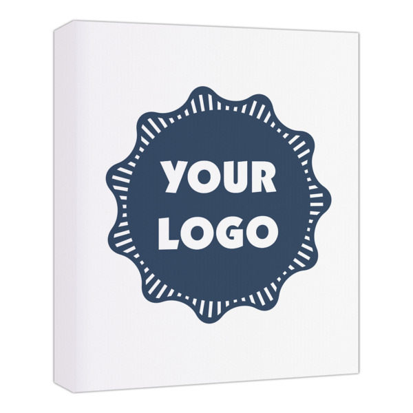 Custom Logo Canvas Print - 20" x 24"