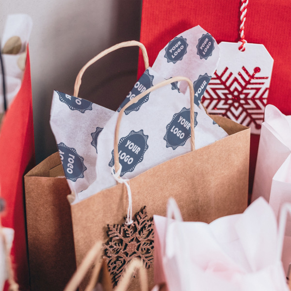 Custom Design - Tissue Paper - In Gift Bag