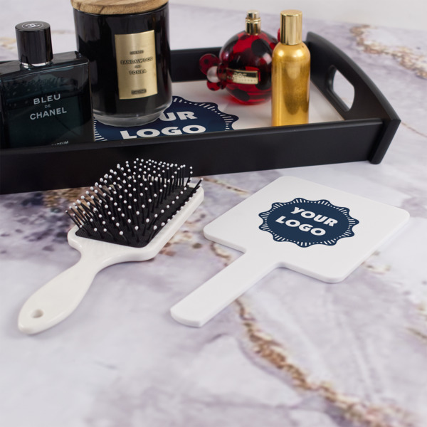 Custom Design - Hand Mirror - With Hair Brush
