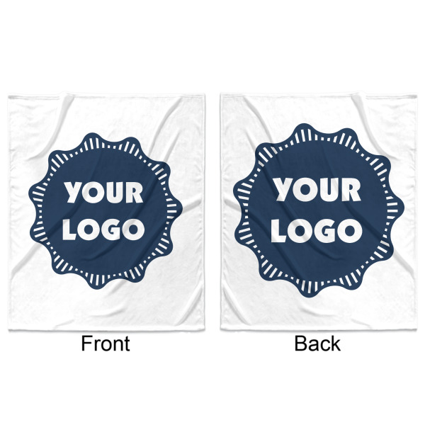 Custom Design - Minky Blanket - 50"x60" - Double Sided - Front & Back