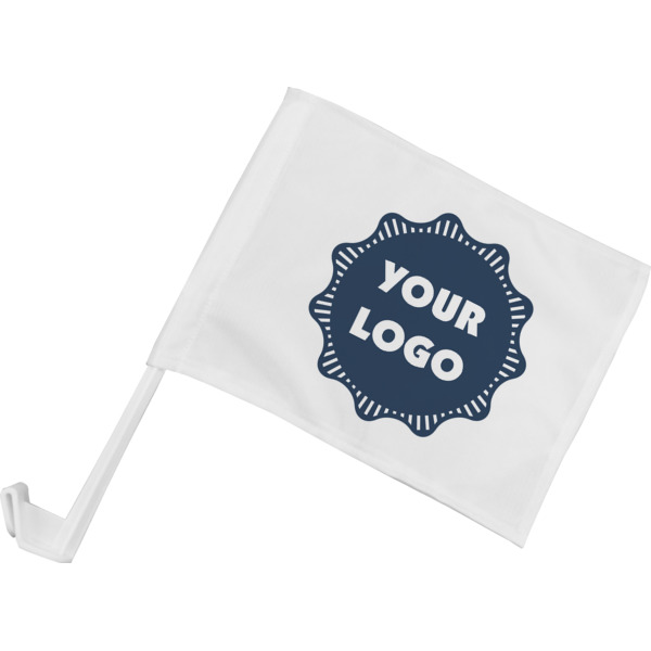 Custom Logo Car Flag - Small