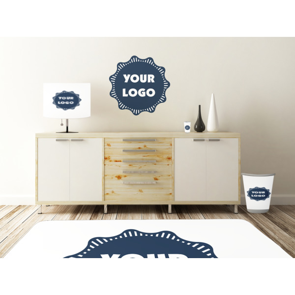 Custom Design - Wall Graphic Decal Wooden Desk
