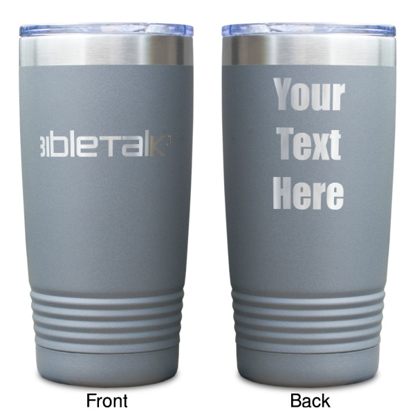 Custom Design - Gray Polar Camel Tumbler - 20oz - Double Sided - Approval