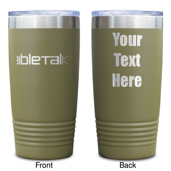 Custom Design - Olive Polar Camel Tumbler - 20oz - Double Sided - Approval