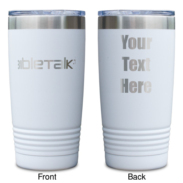 Custom Design - White Polar Camel Tumbler - 20oz - Double Sided - Approval