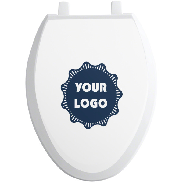 Custom Design - Toilet Seat Decal - Elongated - Front