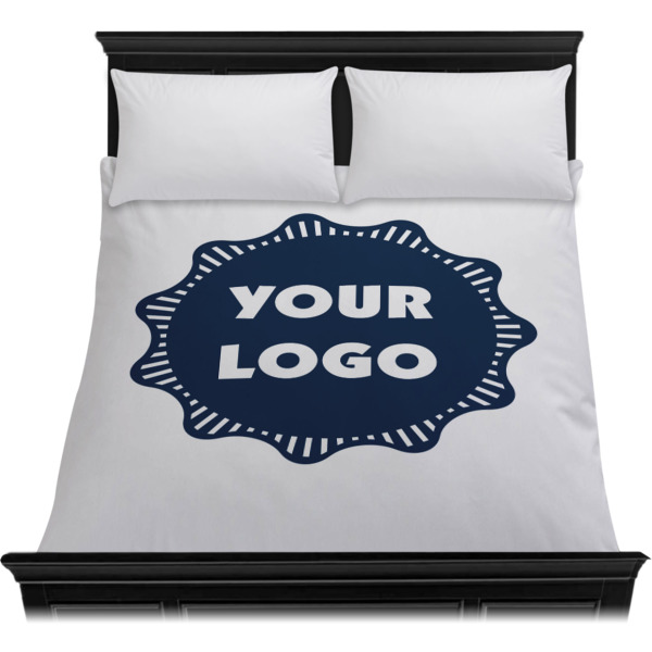 Custom Design - Duvet Cover - Queen - On Bed - No Prop