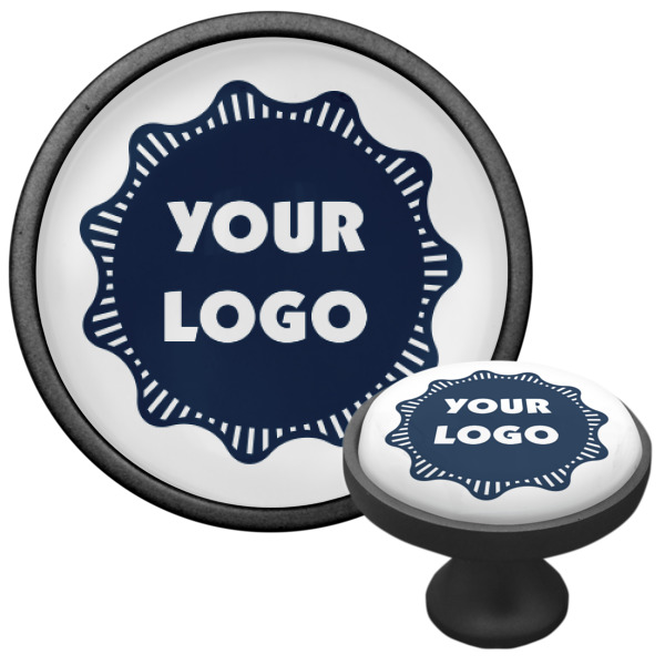 Custom Design - Cabinet Knob - Black - Multi Angle