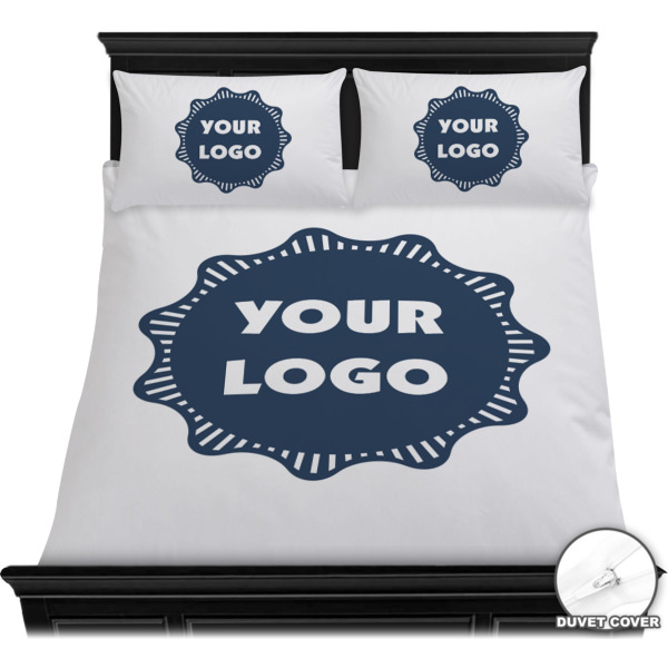 Custom Design - Bedding Set - Queen - Duvet - On Bed