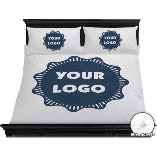 Custom Design - Bedding Set - King - Duvet - On Bed