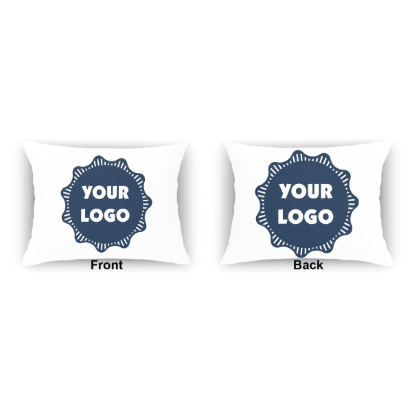 Custom Design - Outdoor Rectangular Throw Pillow (Front and Back)