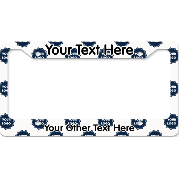 Custom Design - License Plate Frame - Style B