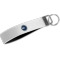 Logo Wristlet Webbing Keychain Fob