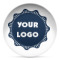 Logo Microwave Safe Plastic Plate - Composite Polymer