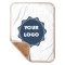 Logo Sherpa Baby Blanket - 30" x 40"