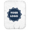 Logo Baby Swaddling Blanket
