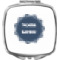 Logo Compact Makeup Mirror
