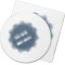 Logo Rubber Backed Coaster