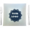 Logo 9.5" Glass Square Lunch / Dinner Plate