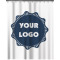 Design Your Own Extra Long Shower Curtain - 70" x 83"