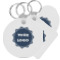 Logo Plastic Keychain