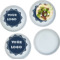 Design Your Own Glass Lunch / Dinner Plate 10" - Set of 4