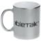 Logo Metallic Silver Mug