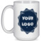 Logo 15 oz Coffee Mug - White