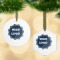 Logo Flat Glass Ornament