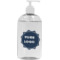 Logo Plastic Soap / Lotion Dispenser - 16 oz - Large - White