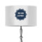 Logo 12" Drum Lamp Shade - Poly-film