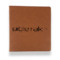 Logo Leather Binder - 1" - Rawhide