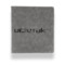 Logo Leather Binder - 1" - Grey
