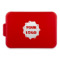 Logo Aluminum Baking Pan with Red Lid