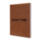 Logo Leather Sketchbook - Small - Single-Sided