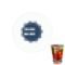 Logo Printed Drink Topper - 1.5"