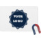 Logo Rectangular Fridge Magnet