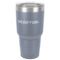 Logo 30 oz Stainless Steel Tumbler - Grey - Single-Sided
