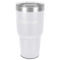 Logo 30 oz Stainless Steel Tumbler - White - Single-Sided