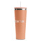 Logo RTIC Everyday Tumbler with Straw - 28oz - Peach - Double-Sided