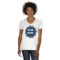 Logo Women's V-Neck T-Shirt - White