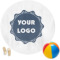 Logo Round Beach Towel