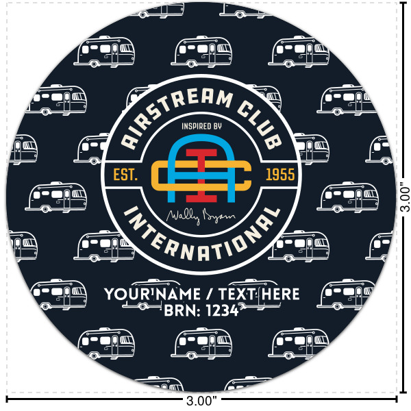 Custom Design Your Own Multipurpose Round Labels - 3"