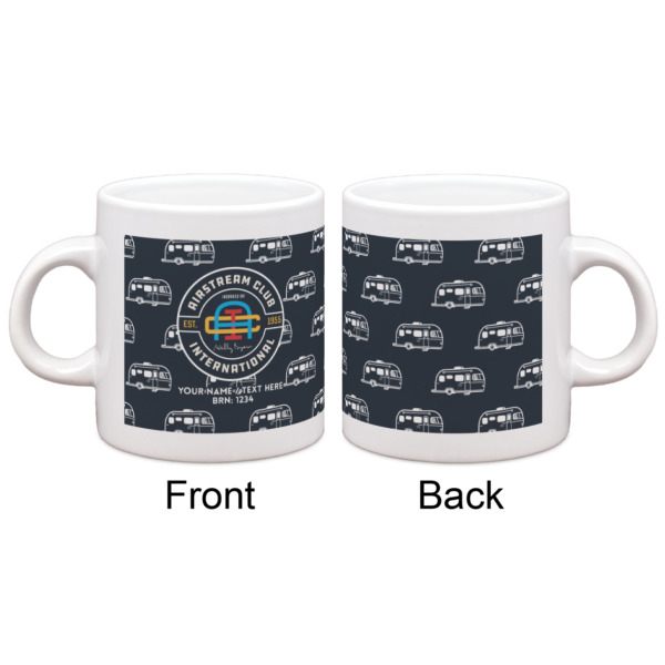 Custom Design - Single Shot Espresso Cup - Single - Front & Back