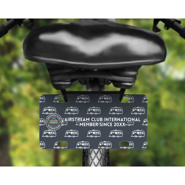 Custom Design - Mini License Plate on Bicycle 4 hole
