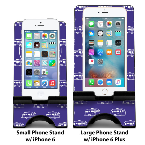 Custom Design - Compare Phone Stand Sizes - with iPhones